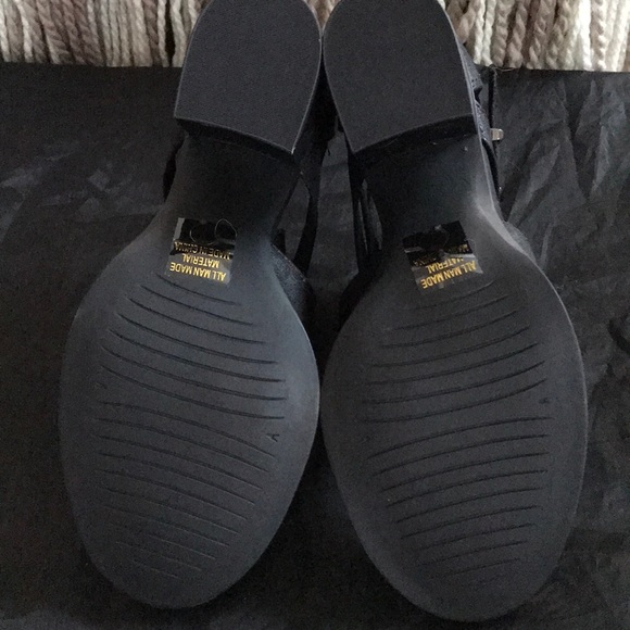 Black faux leather booties - Picture 4 of 6